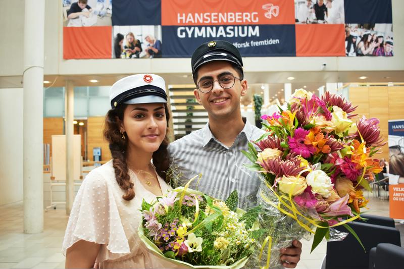 Team Danmark-studenter på teknisk gymnasium 2021