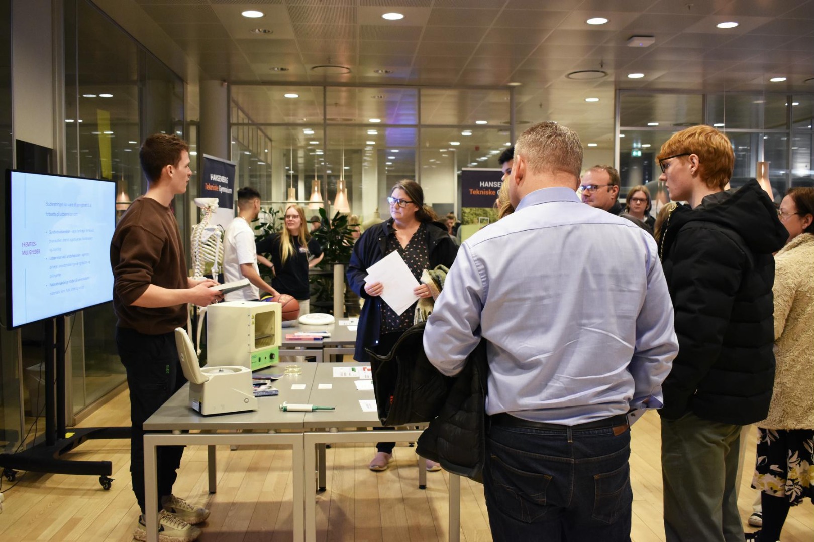 Studieretningerne blev præsenteret til Uddannelsesaften på teknisk gymnasium i Kolding