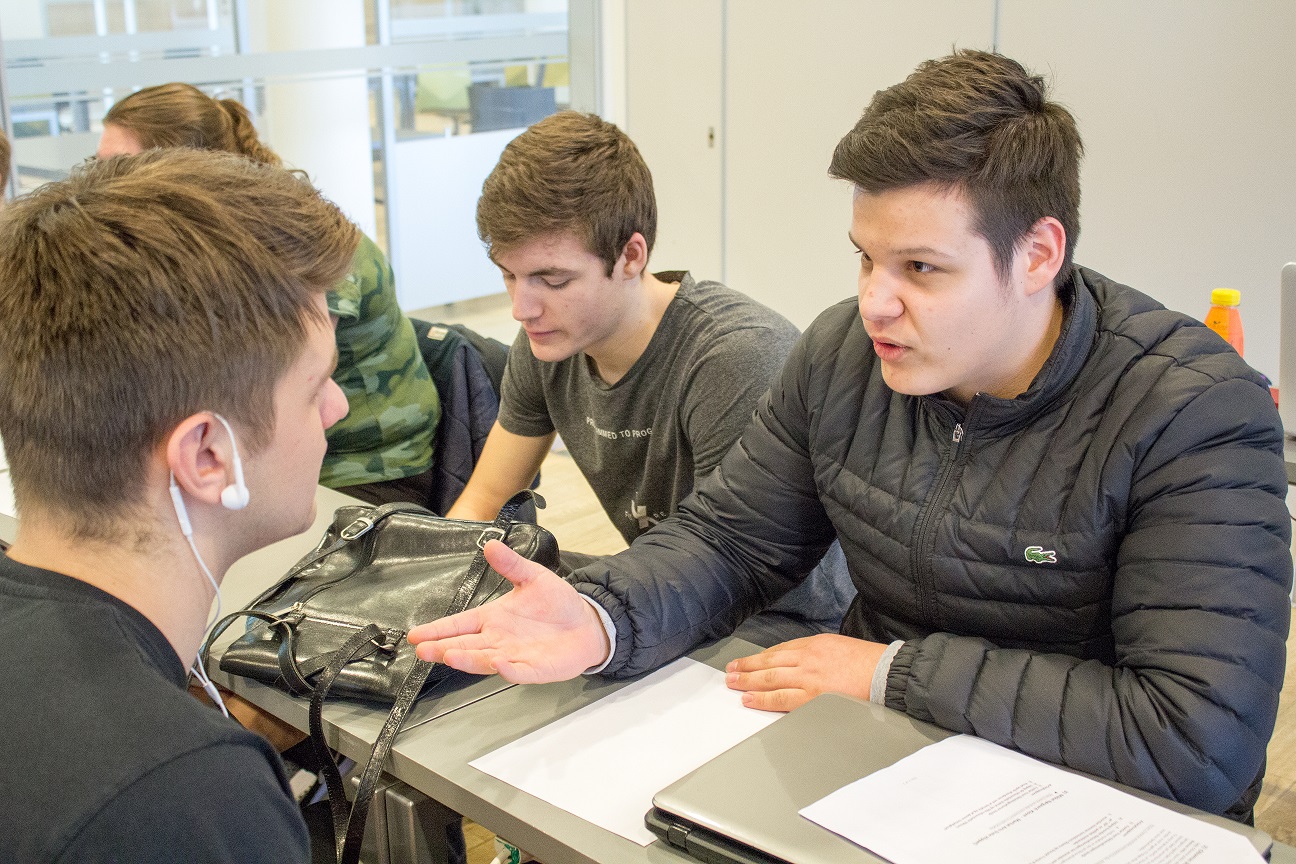 Eleverne fik en smagsprøve på, hvordan det er at studere på et universitet.